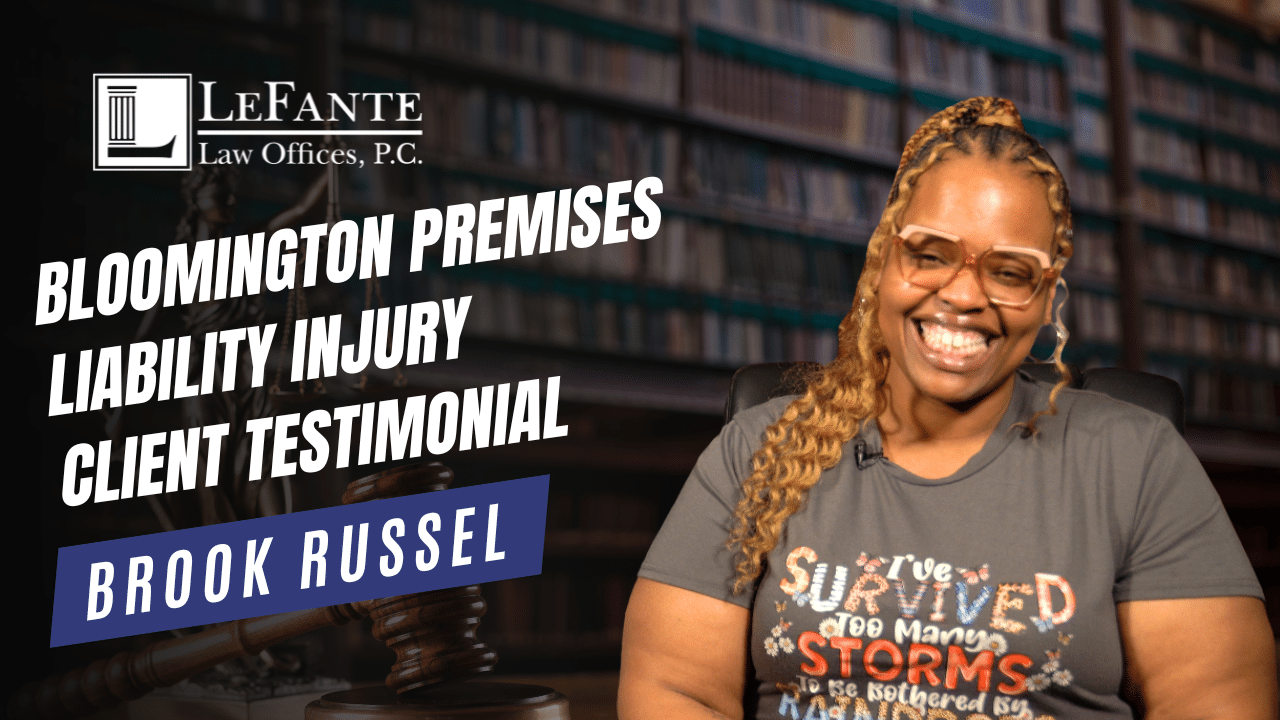bloomington il premises liability injury victim Brook Russel